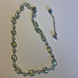 Necklace with crystal